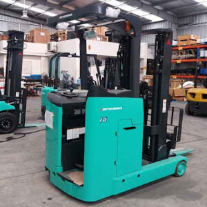 Xe Nâng Điện Đứng Lái Mitsubishi RBS15CB1 1.5 Tấn – Linh Hoạt Cho Kho Hẹp