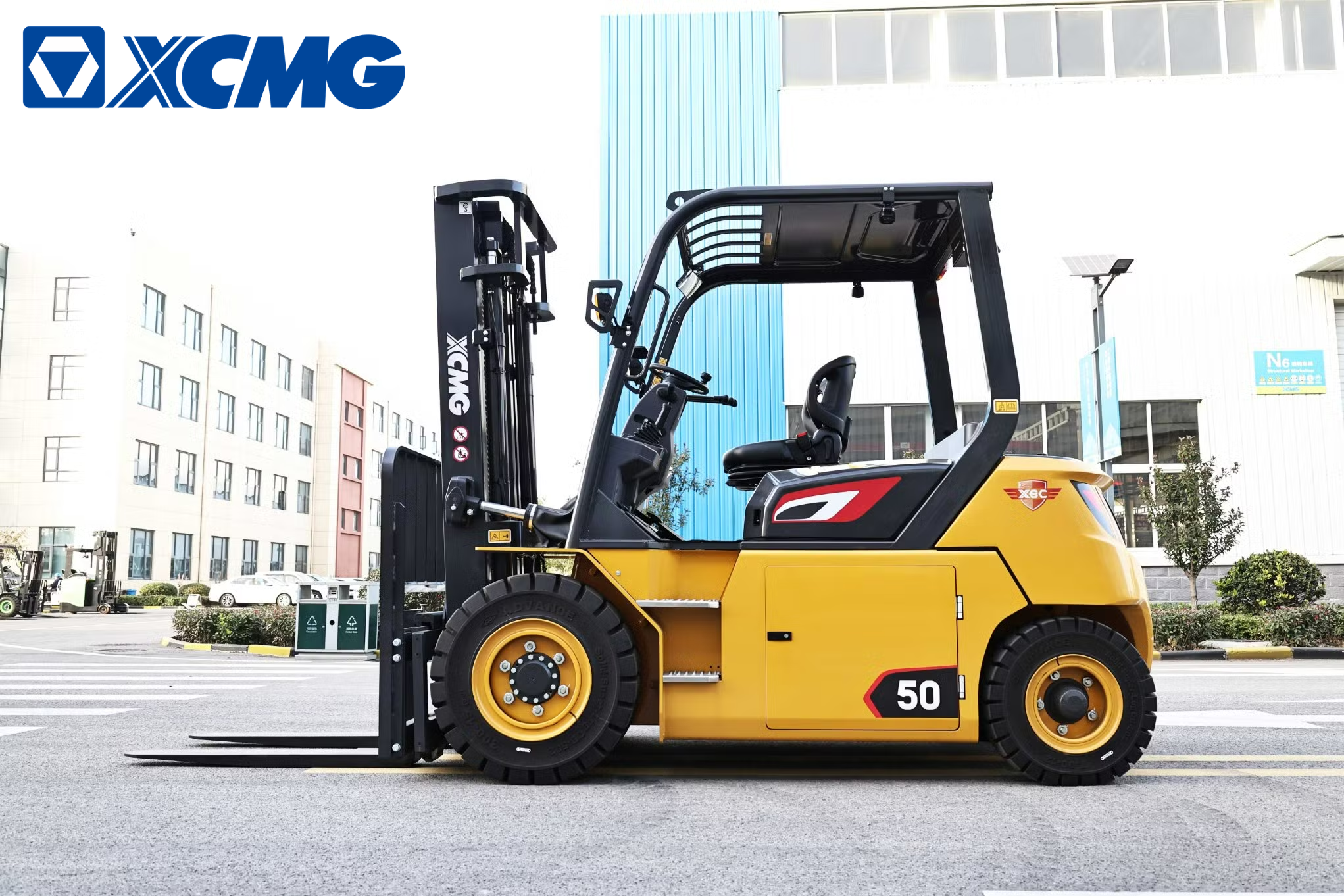 XE NÂNG XCMG ĐIỆN NGỒI LÁI 5,0 TẤN
