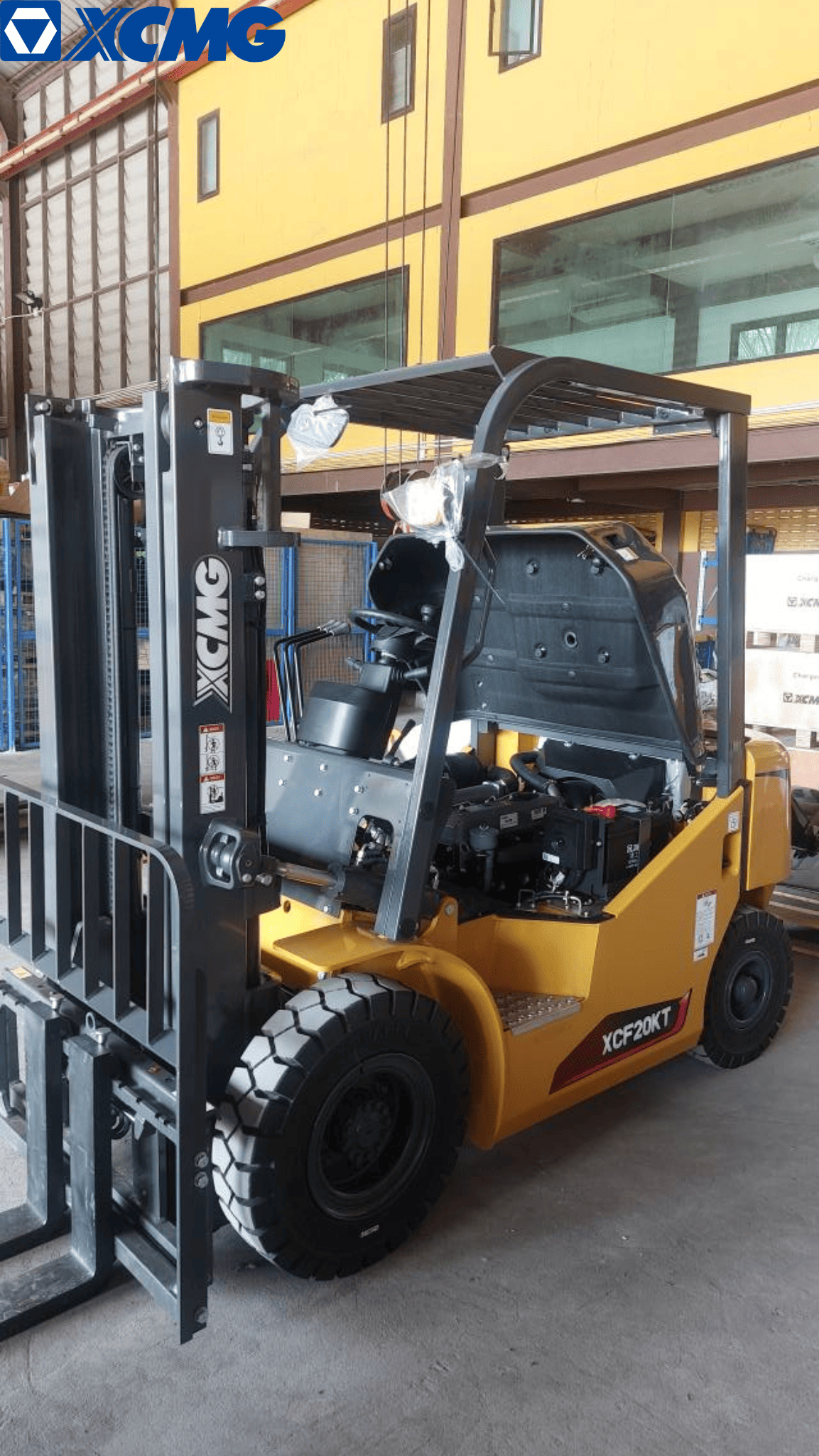 xe nâng dầu ngồi lái XCMG