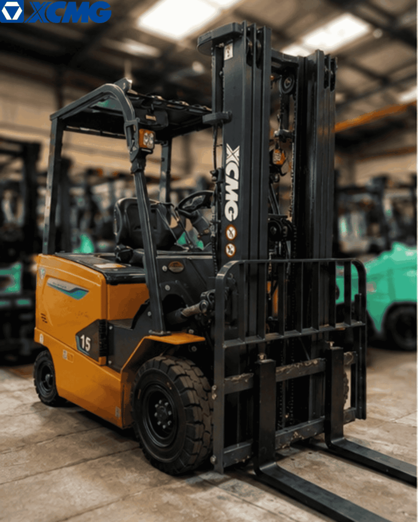 xe nâng điện ngồi lái 1,5 tấn XCMG