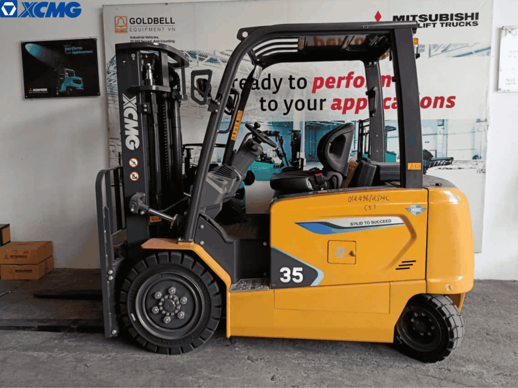 xe nâng điện 3,5 tấn xcmg