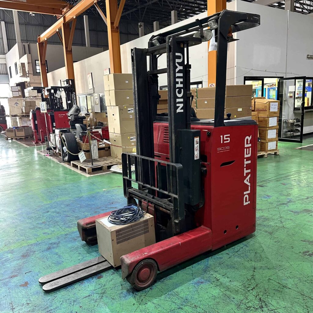 xe nâng điện đứng lái 1.5 tấn nichiyu