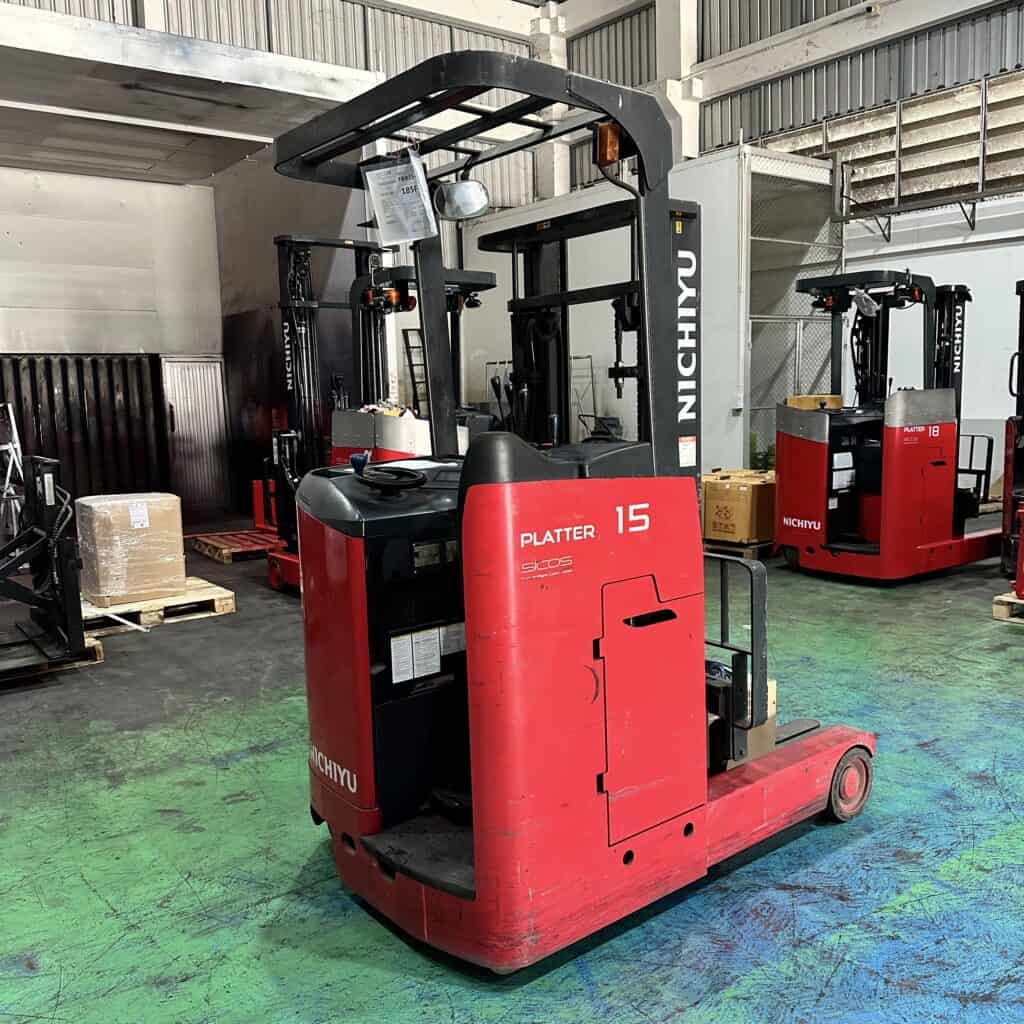 xe nâng điện đứng lái 1.5 tấn nichiyu