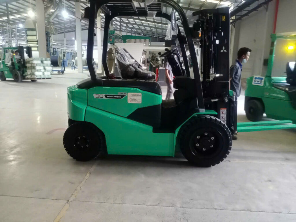 xe nâng điện mitsubishi
